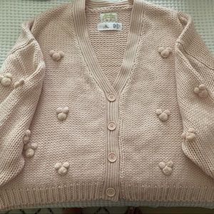 NWT sold-out blush Disney parks cardigan!
